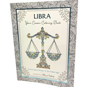 Libra Cosmic Coloring Book Astrological Designs & Zodiac Insights By Mecca Woods